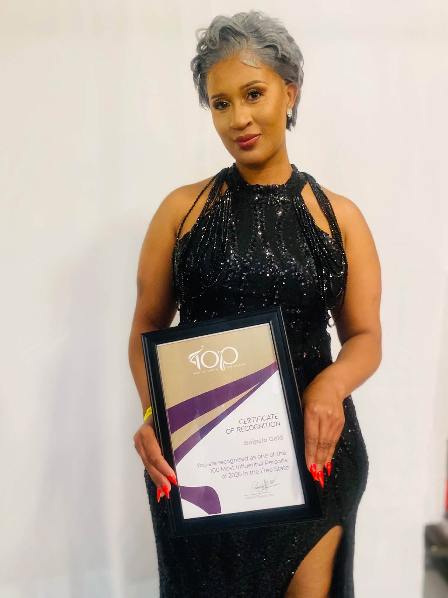 Boipelo adds another award to her media career