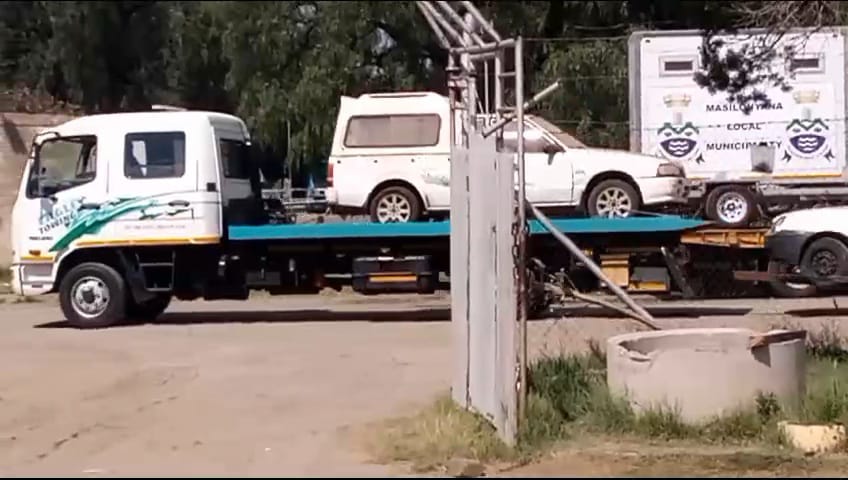 Over 10 vehicles of Masilonyana Municipality attached by the Sheriff of the court