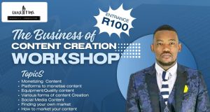 Business of Content Creation Workshop