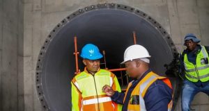 The Lesotho Highlands Water Project undergoes maintenance