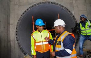 The Lesotho Highlands Water Project undergoes maintenance