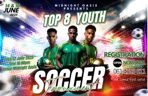 Midnight Oasis Top 8 Youth Soccer Tournament Registration OPEN !