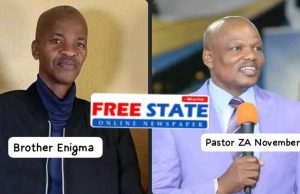 “Pastor November, repent! Three minutes left!” Brother Enigma warns Pastor November.