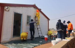 Cleaning and Refurbishment at Winnie Mandela House in Brandfort