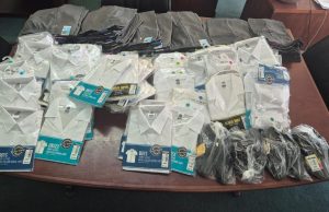 School uniform donated to Phahamisang Primary School