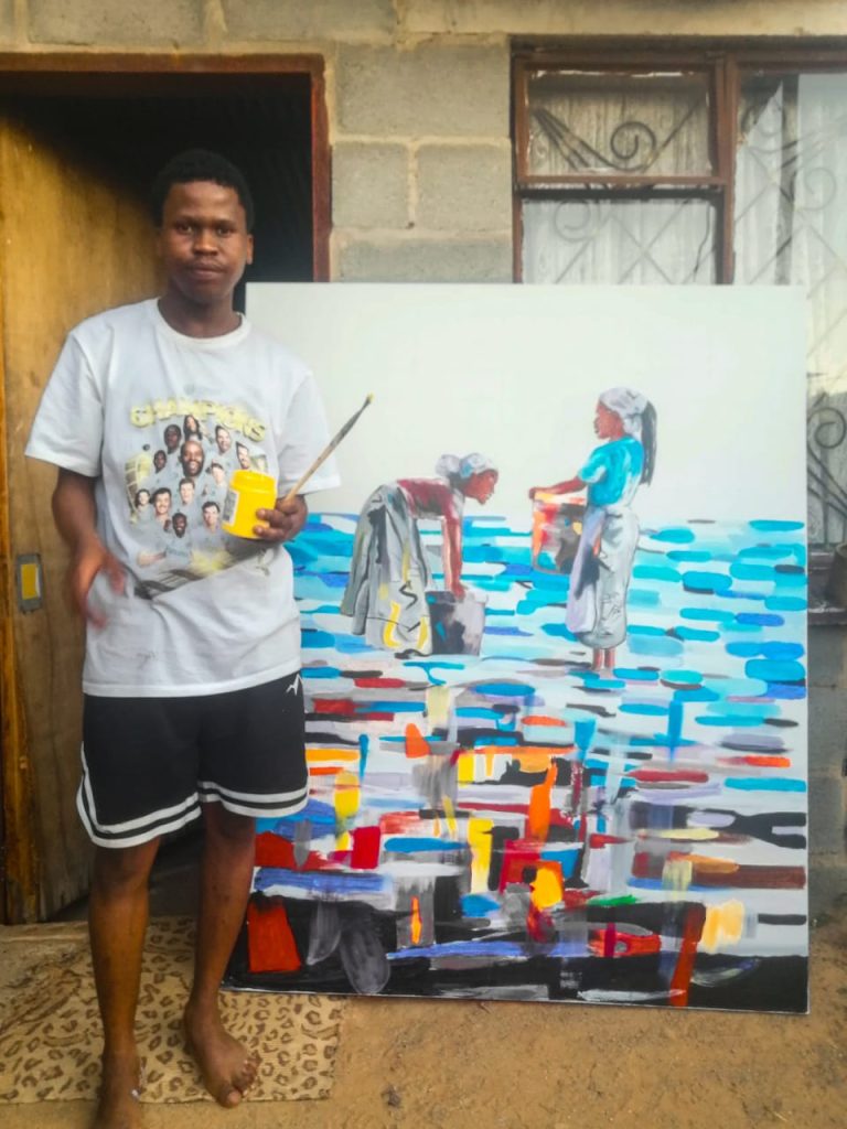 Self-taught Wesselsbron visual artist aiming high