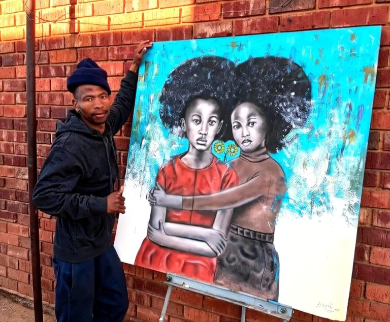 Hoopstad Visual Artist Aiming high