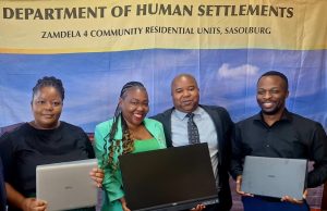 FS Dept. of COGHTA Receives More Than 190 Computers to Enhance Service Delivery
