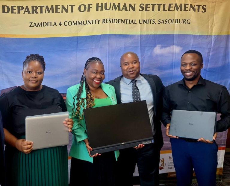FS Dept. of COGHTA Receives More Than 190 Computers to Enhance Service Delivery