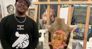 Vincent Khoza: Mastering the Art of Painting on Animal Skins
