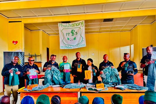 Lourie Park Men’s Forum Supports SASCE Learners with School Uniform Donation