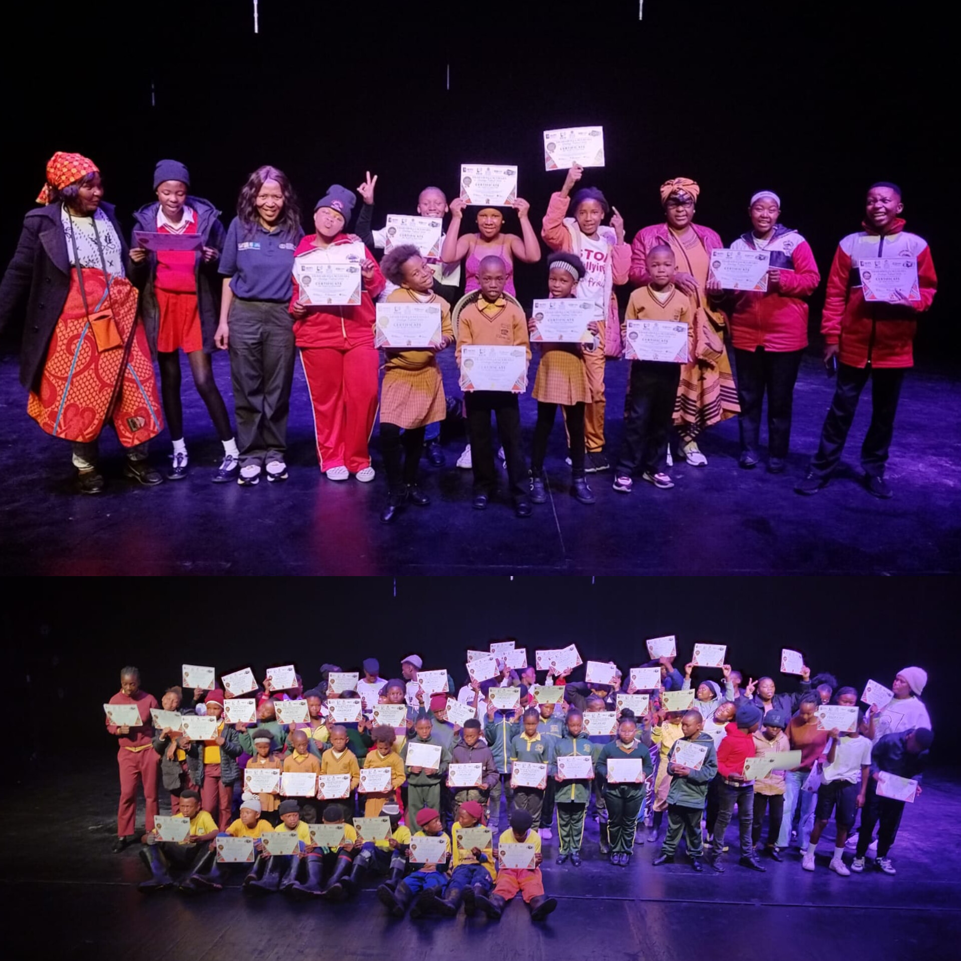 Tswelopele Learners Conquer the PACOFS Stage